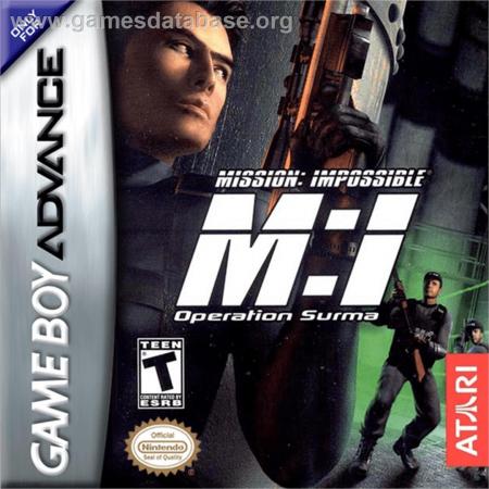 Cover Mission Impossible - Operation Surma for Game Boy Advance